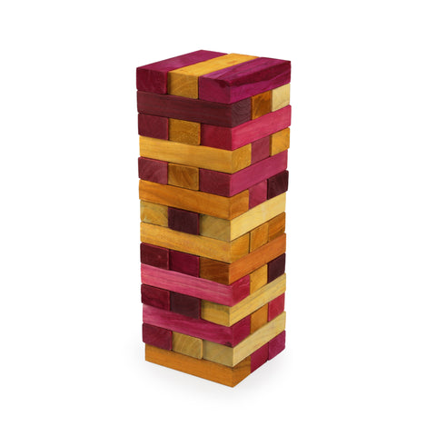 Pink and Wood Jenga (A+D)