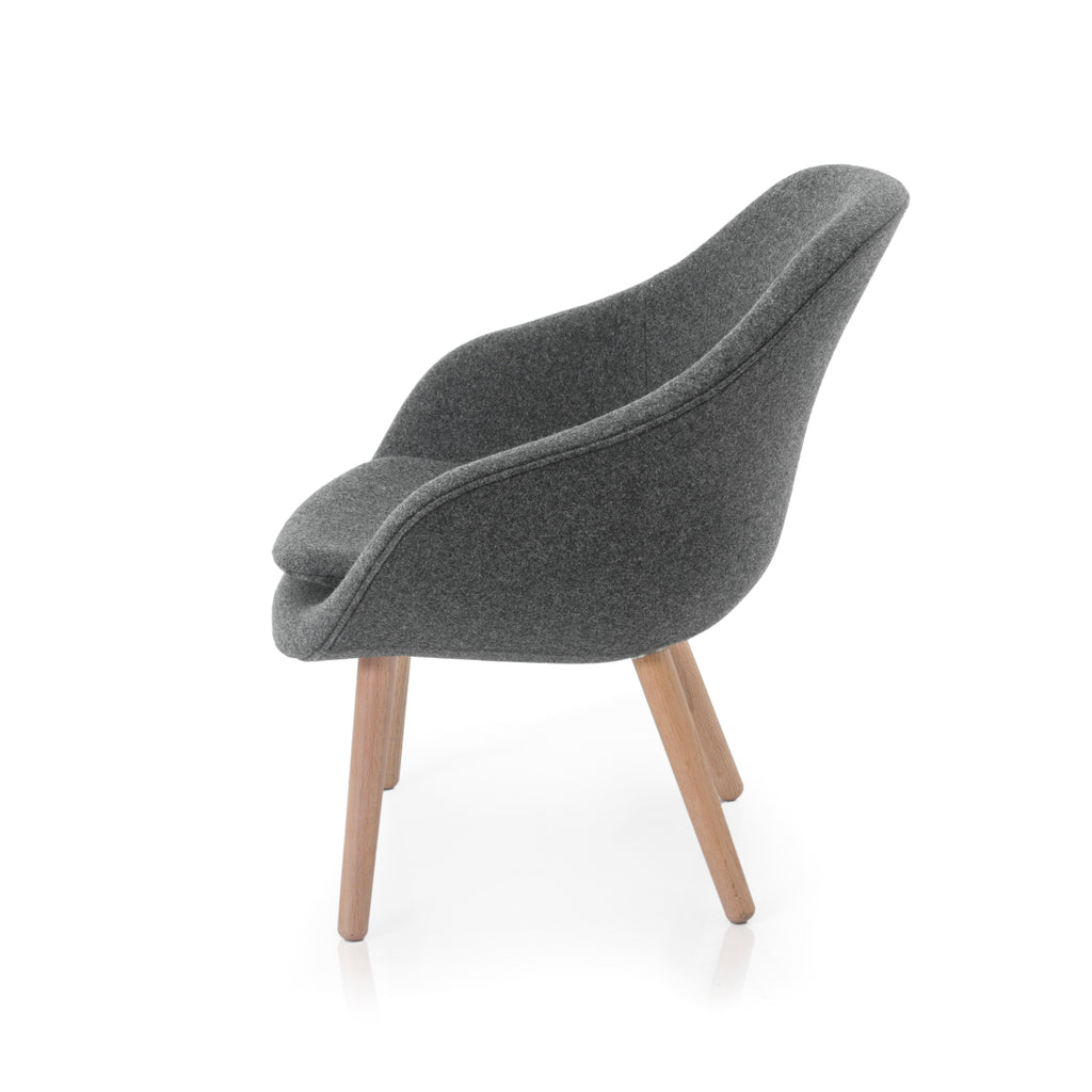 Grey Heather Modern Lounge Chair