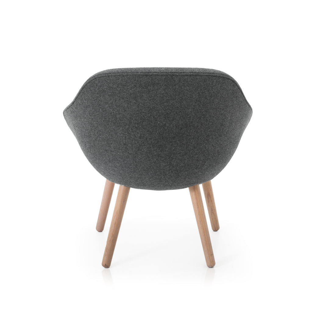 Grey Heather Modern Lounge Chair