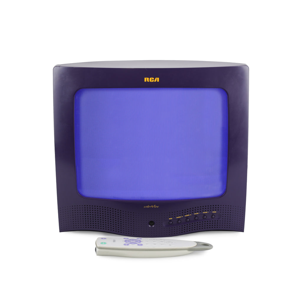 Purple Acrylic RCA TV