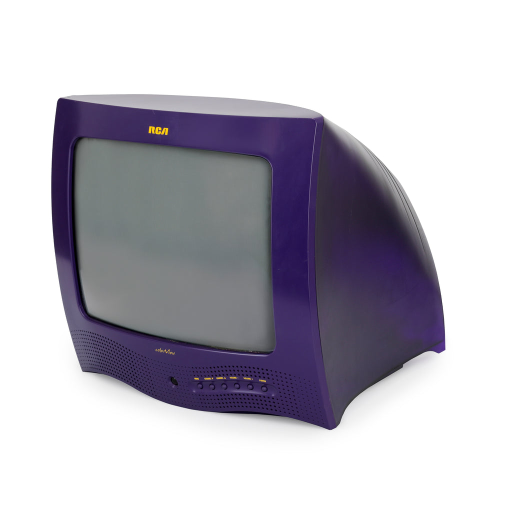 Purple Acrylic RCA TV