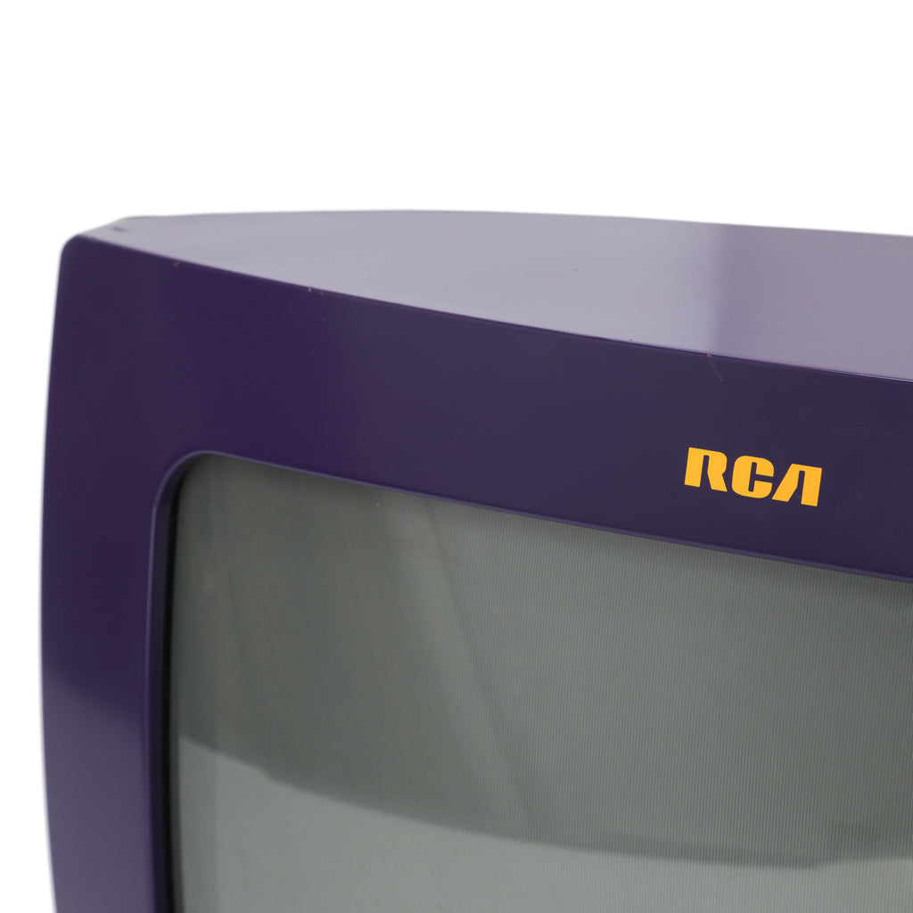 Purple Acrylic RCA TV