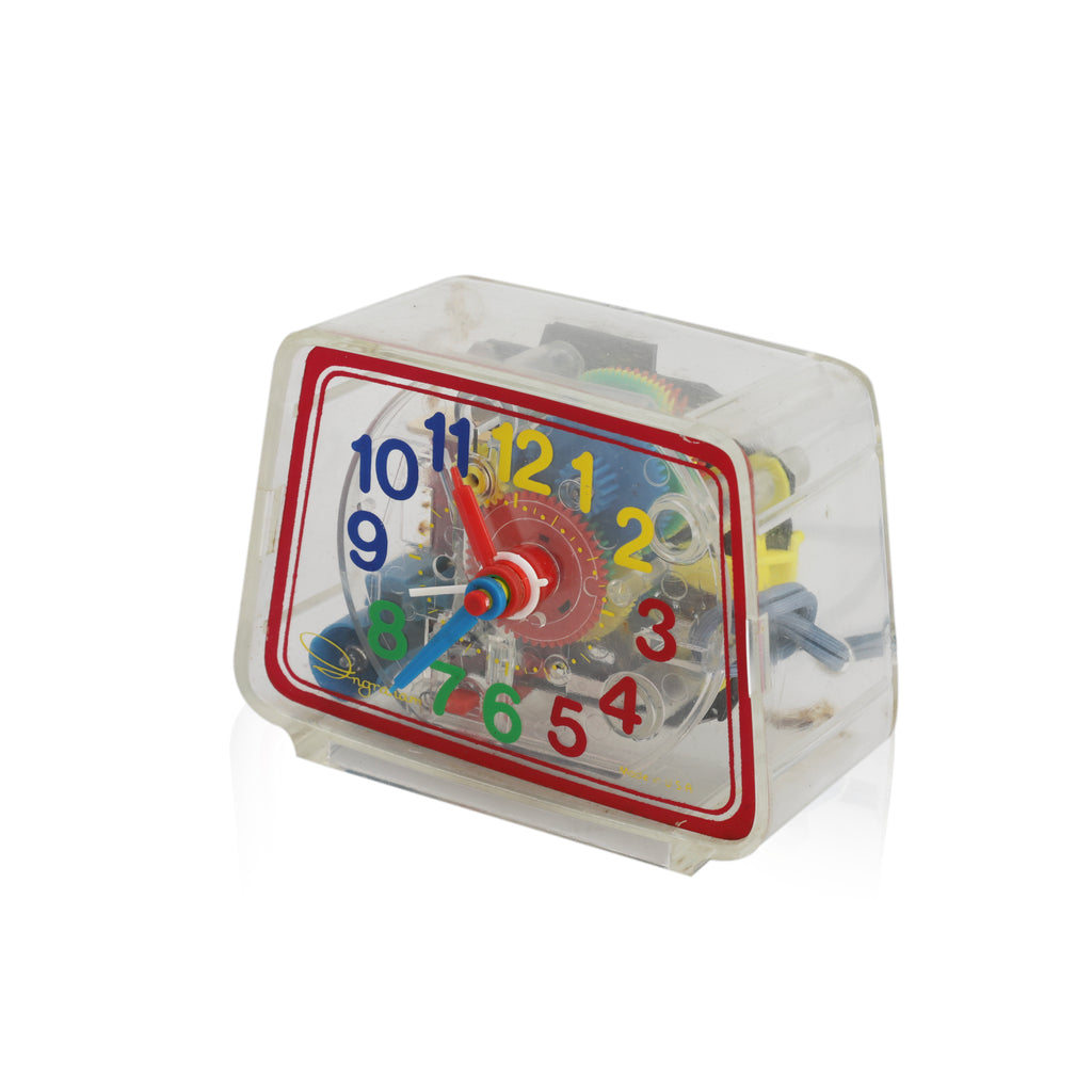 Clear Acrylic Kids Clock