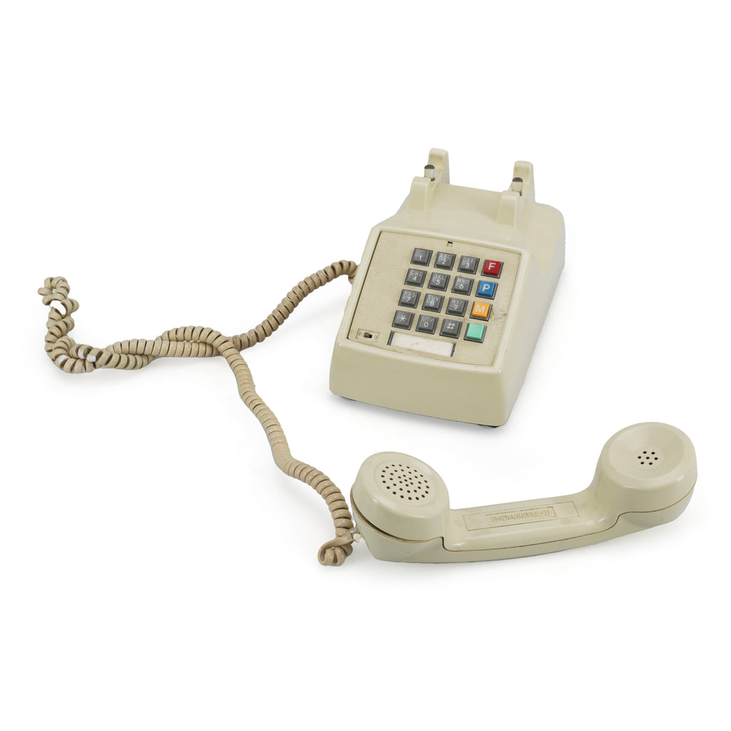 Cream / Off-White Rotary Phone