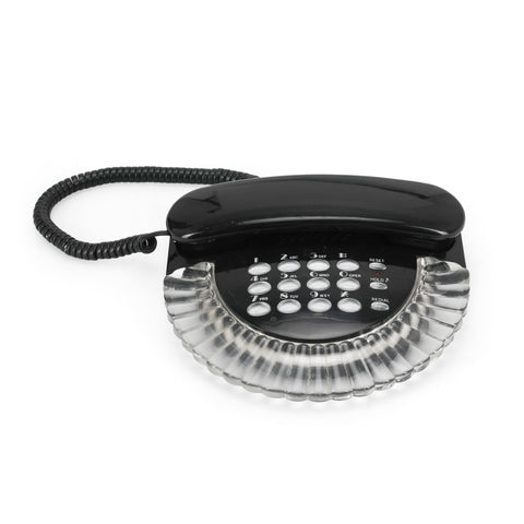 Vintage Black / Acrylic Telephone