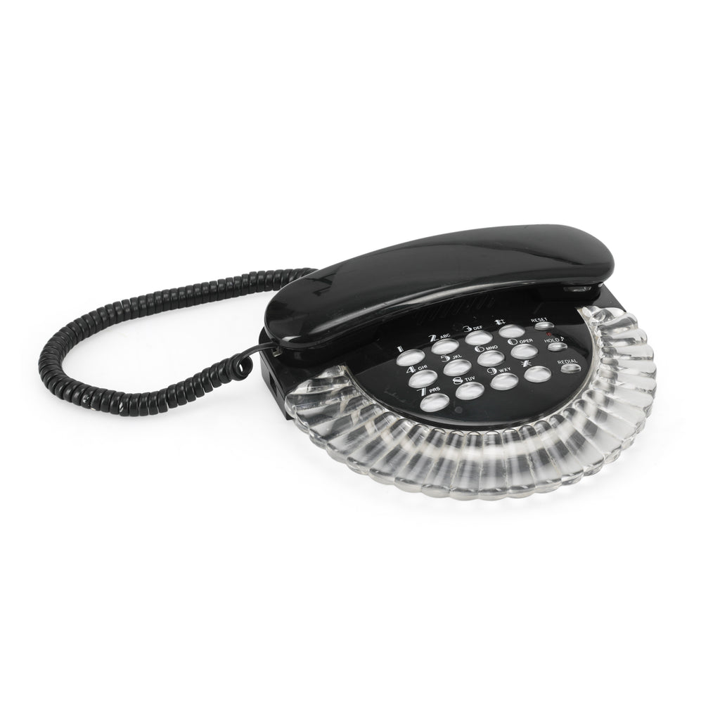 Vintage Black / Acrylic Telephone