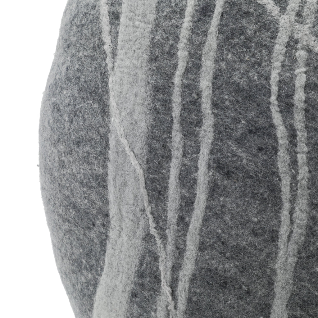 Grey Pebble Heavy Pillow