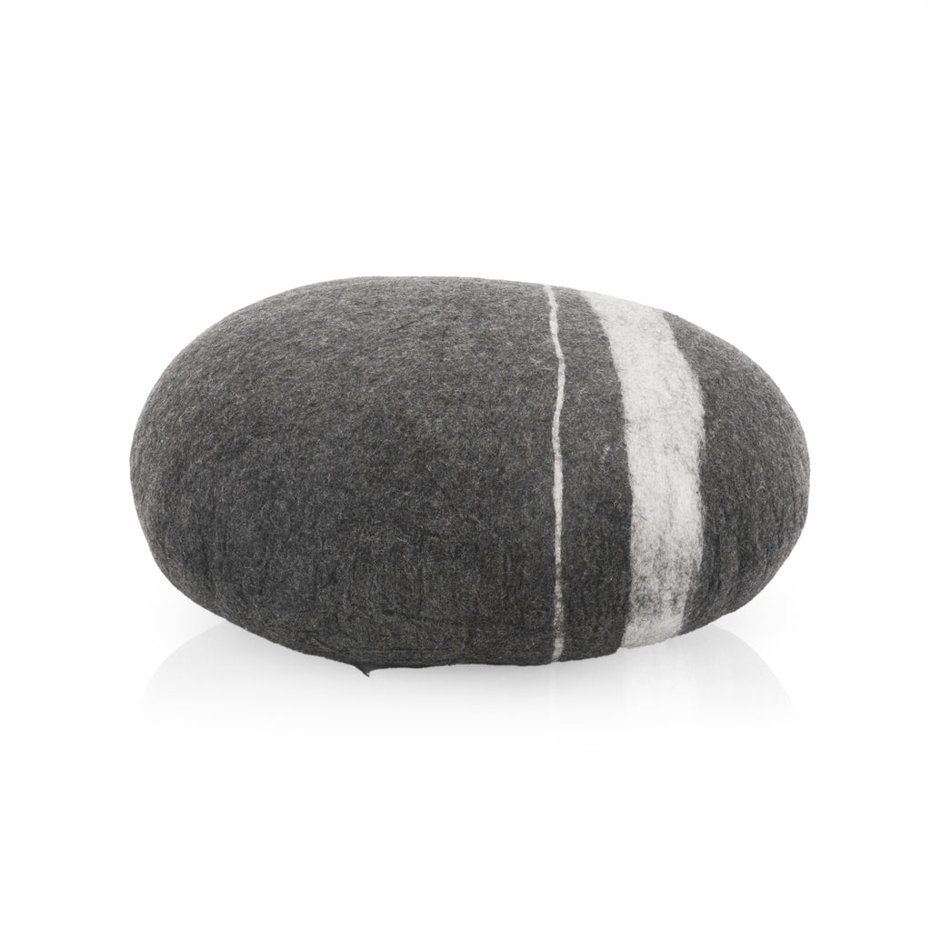 Charcoal Pebble Heavy Pillow