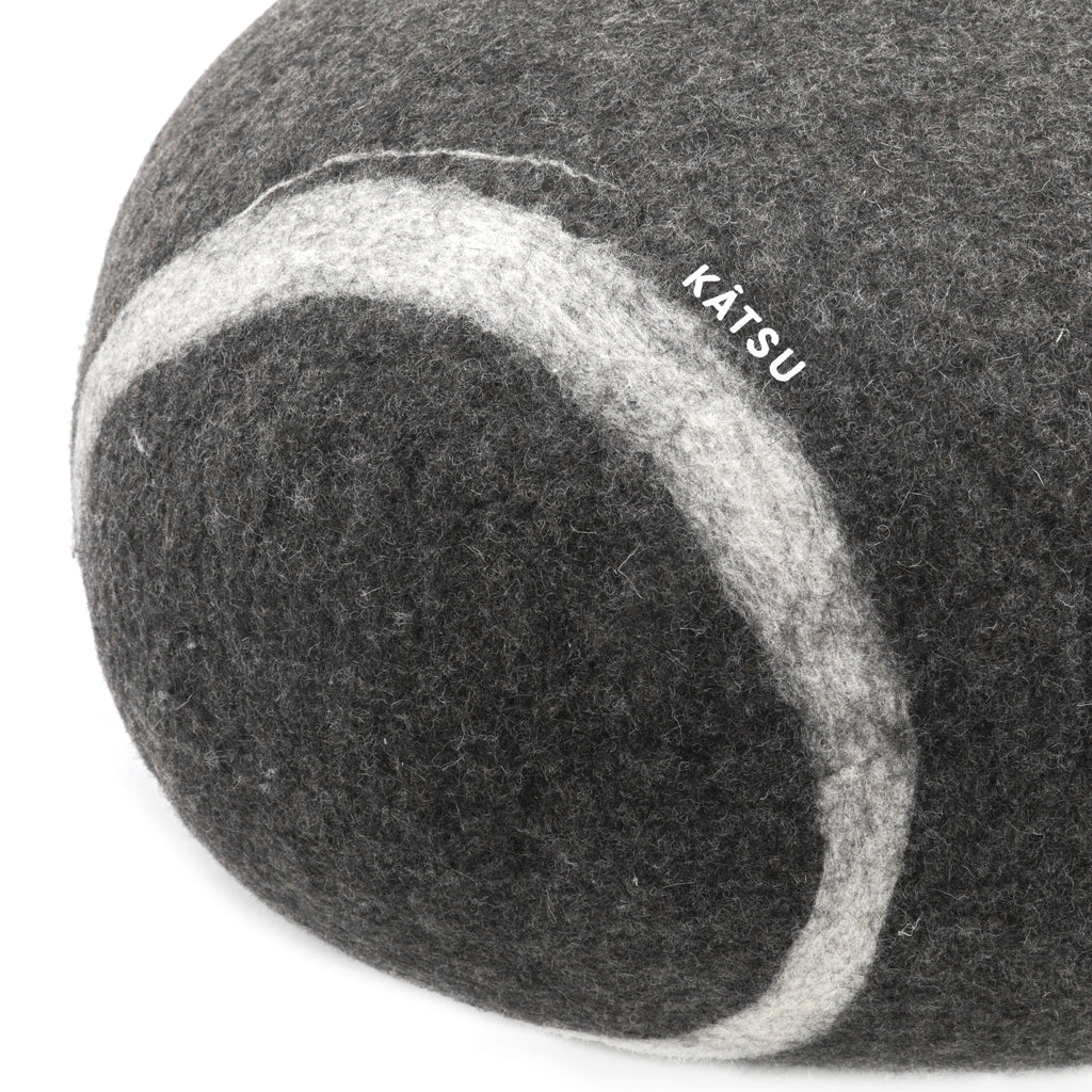 Charcoal Pebble Heavy Pillow