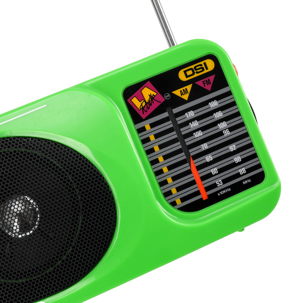 Neon Green LA Rock Radio