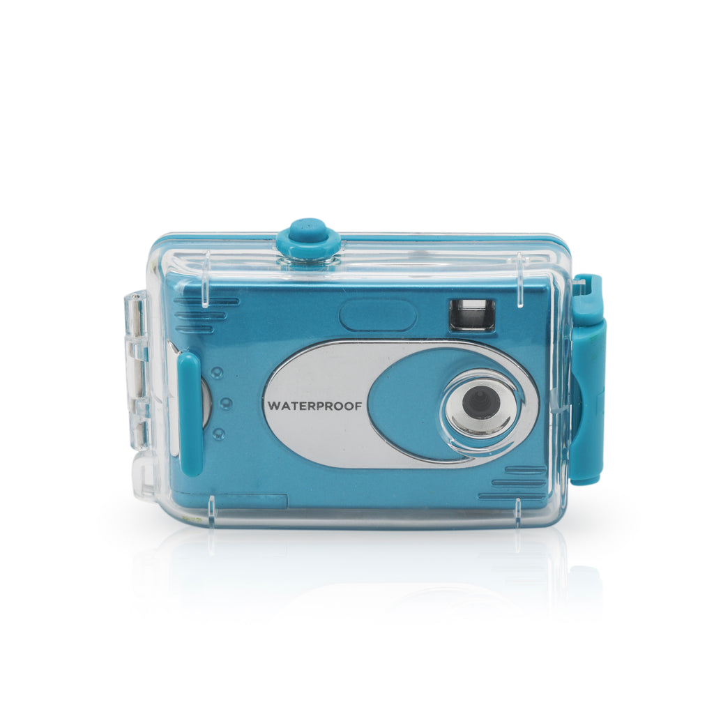 Light Blue Waterproof Camera