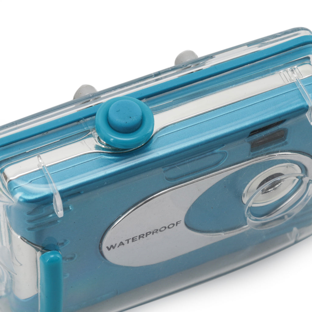 Light Blue Waterproof Camera