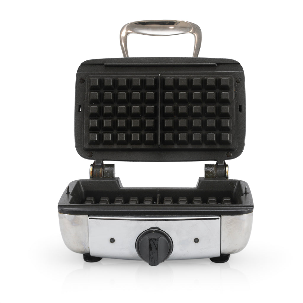 Silver Waffle Iron