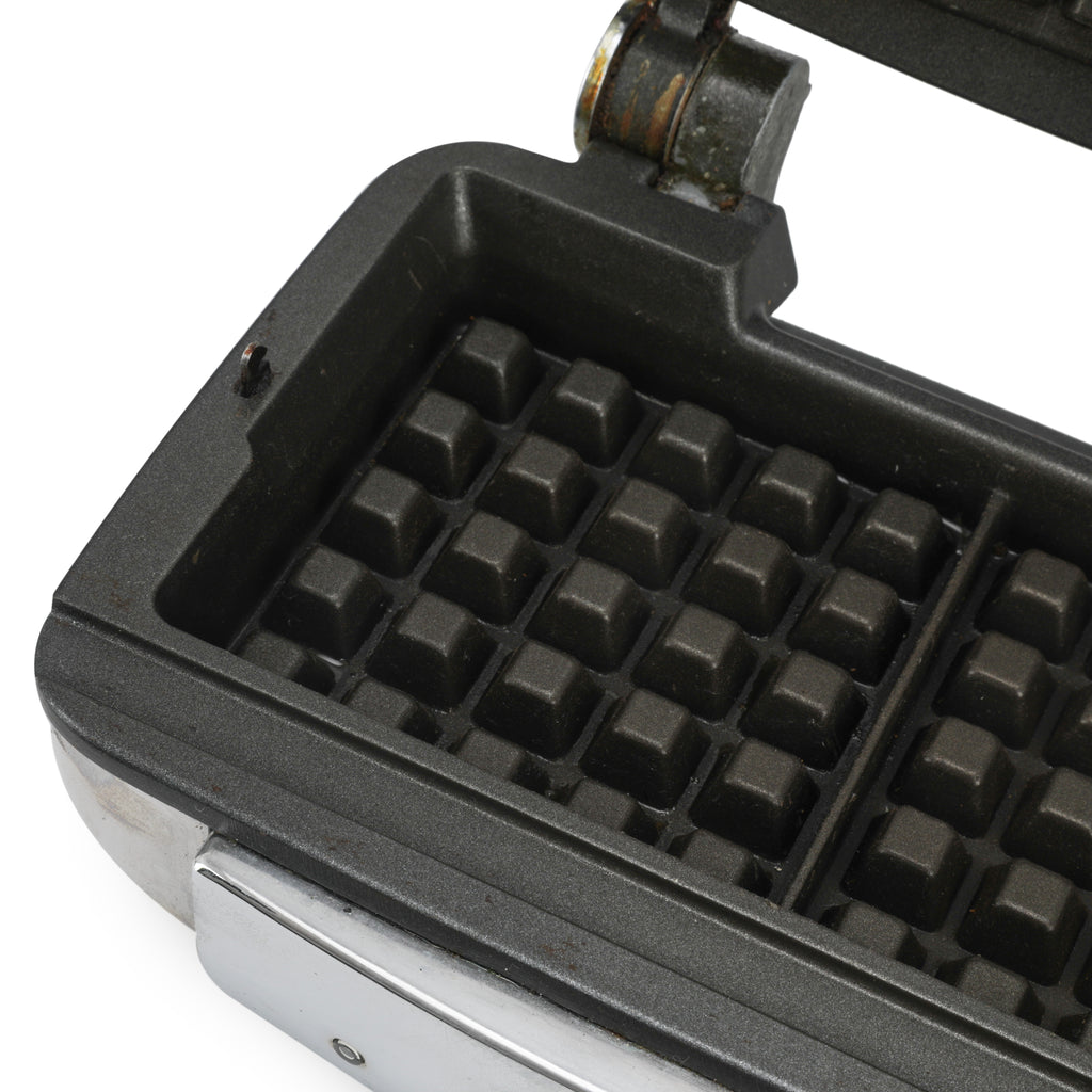 Silver Waffle Iron