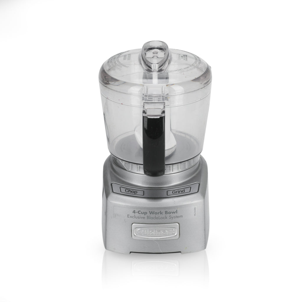 Silver / Acrylic Food Processor