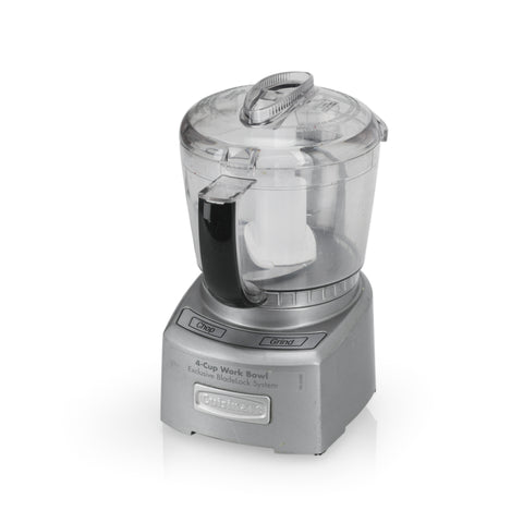 Silver / Acrylic Food Processor