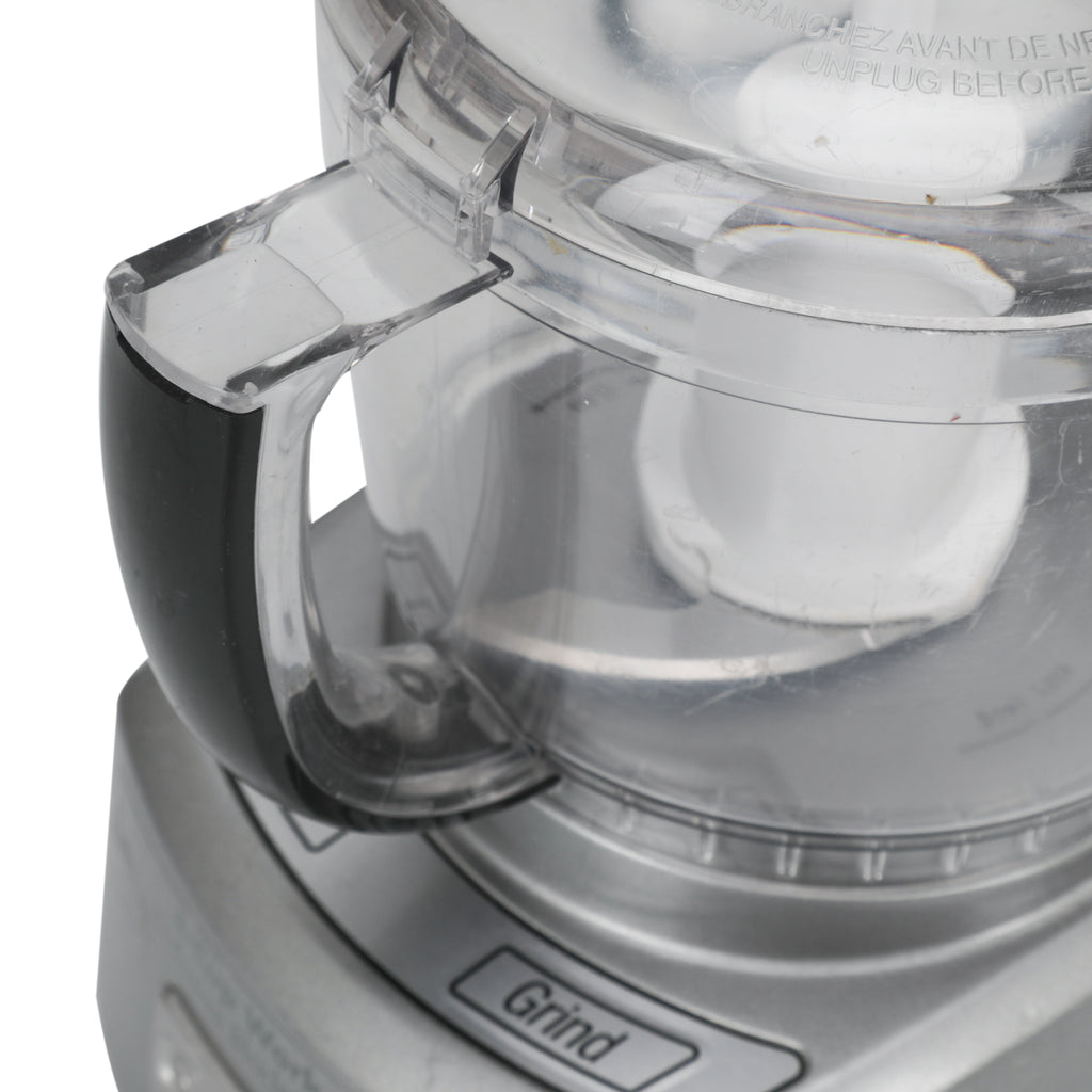 Silver / Acrylic Food Processor