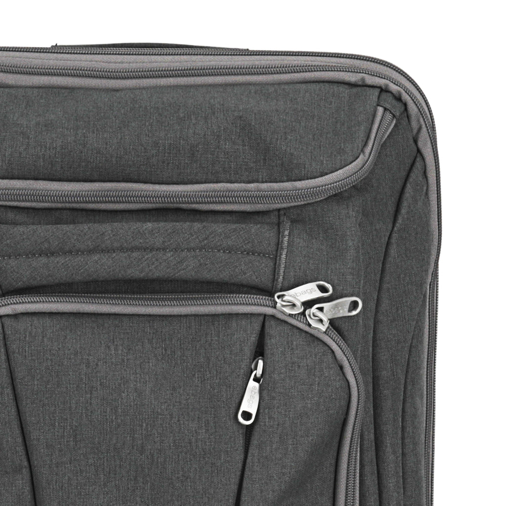 Grey Roller Suitcase