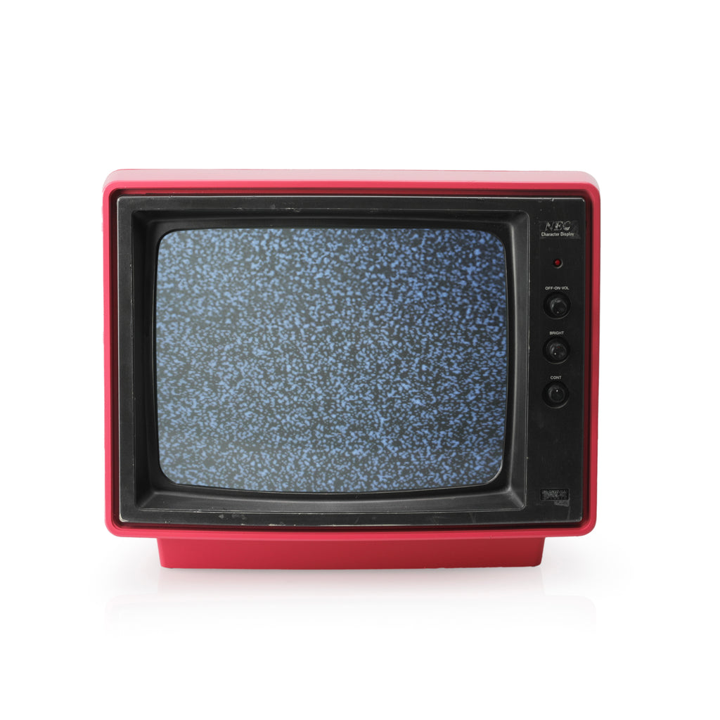 Hot Pink NEC Character Small Display Television