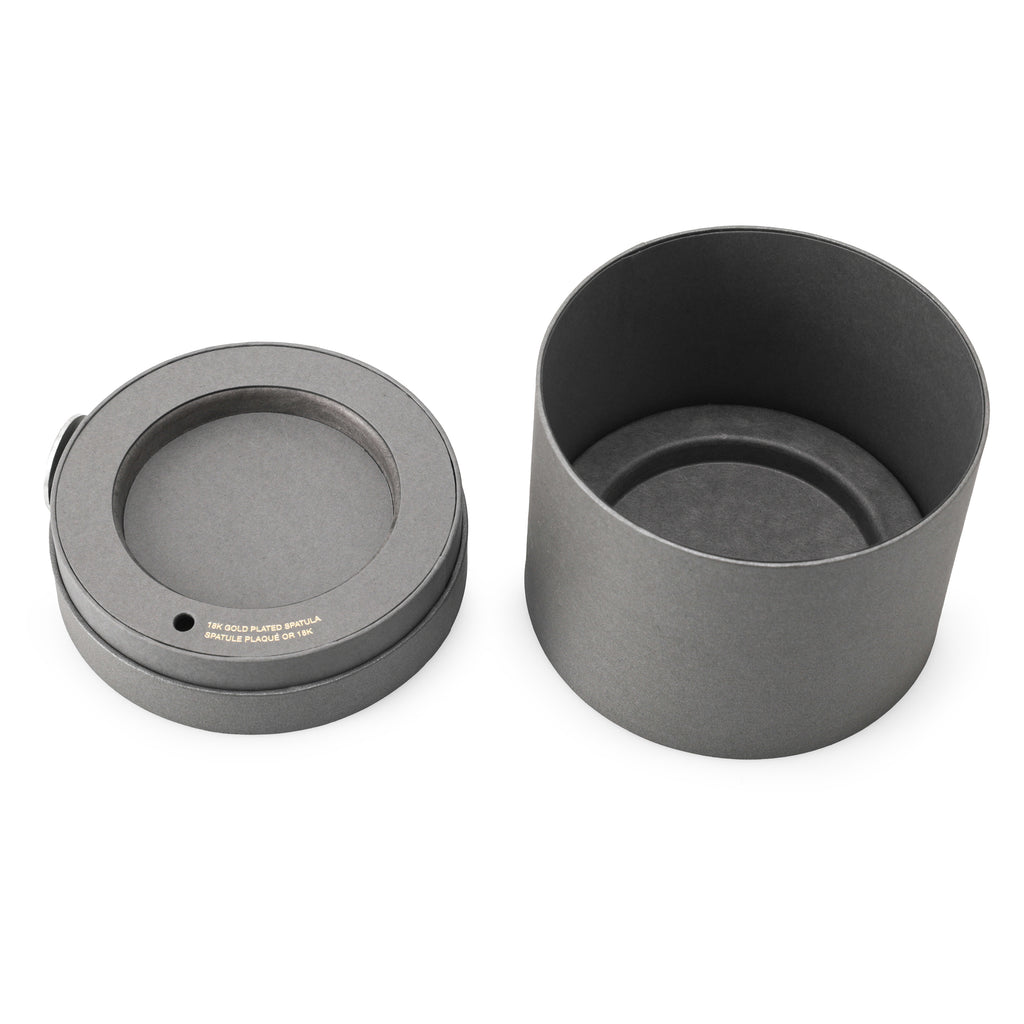 Matte Grey Cosmetic Containers / Cylinders