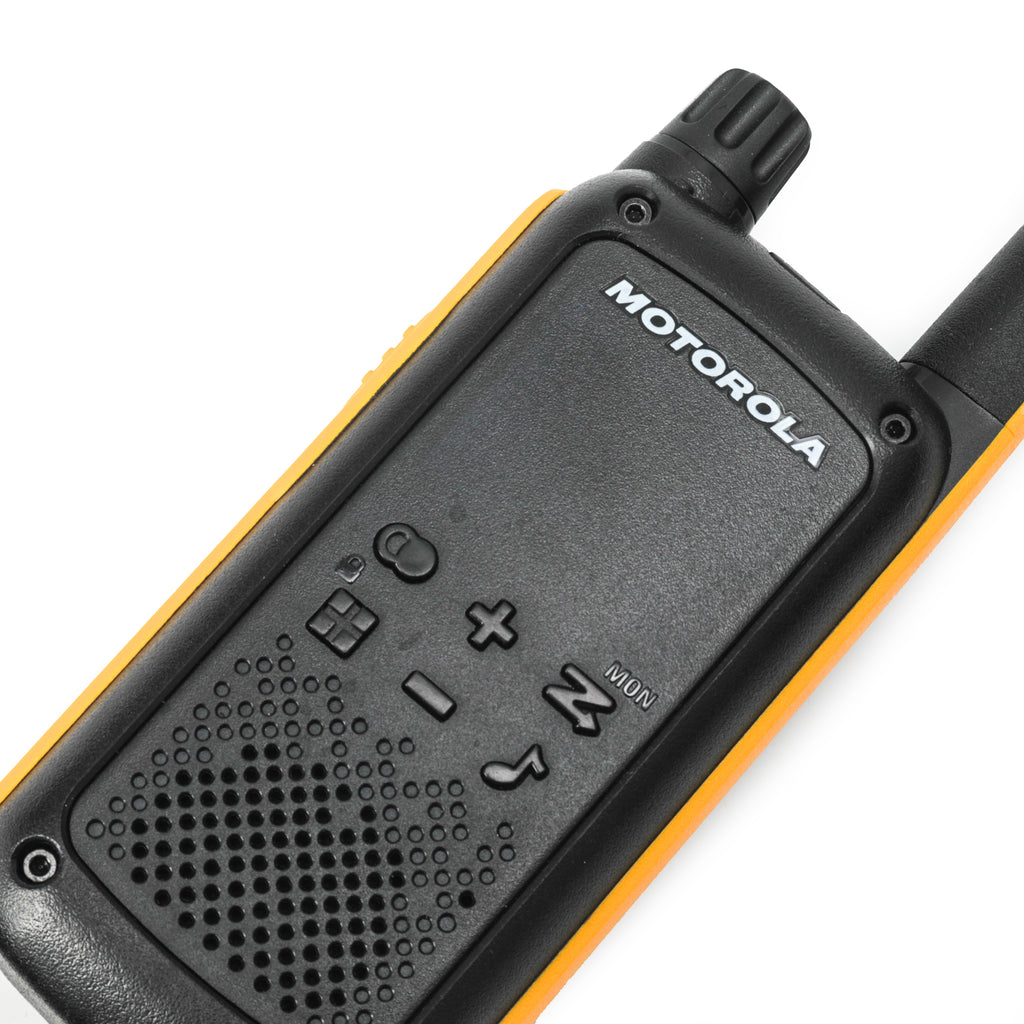 Black & Yellow Motorola Walkie Talkie