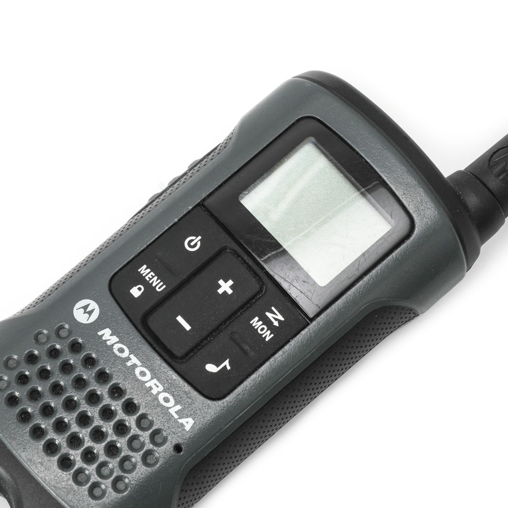 Black Motorola Walkie Talkie