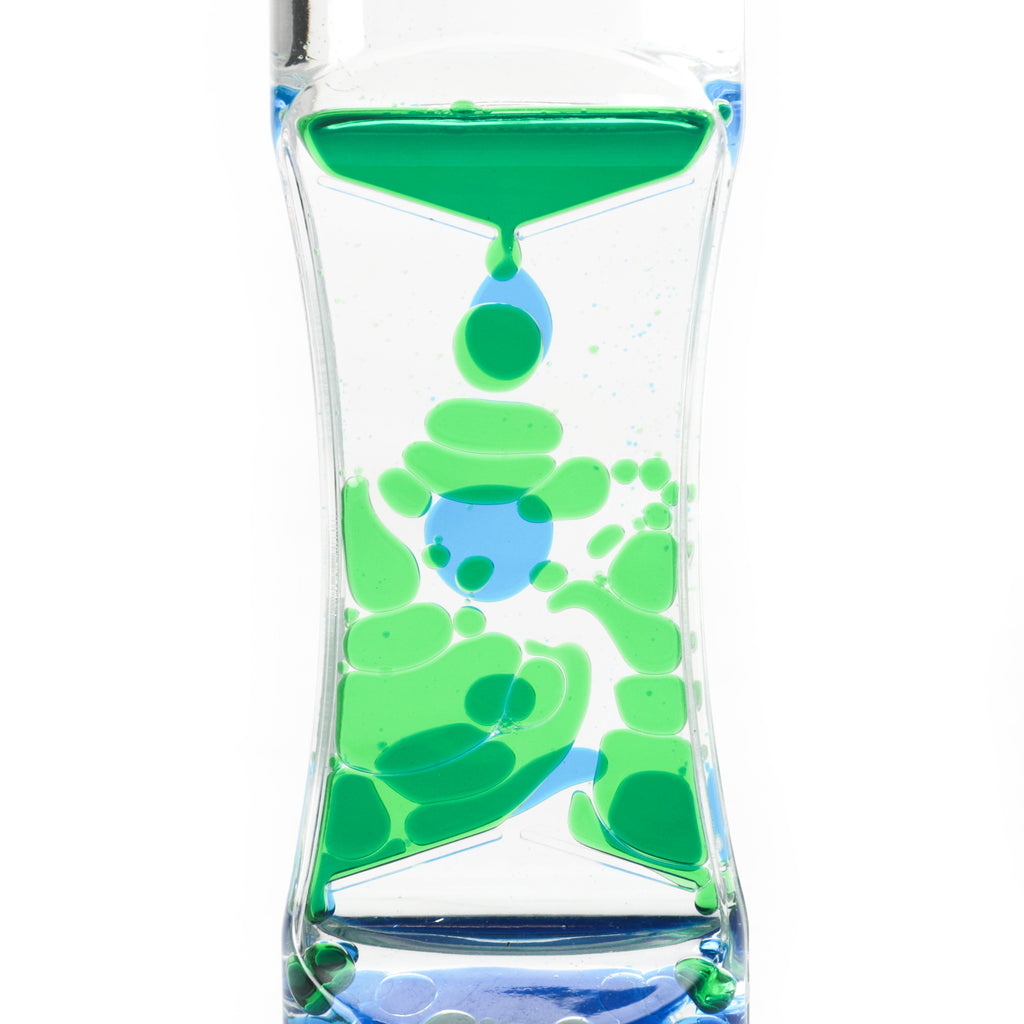 Green & Blue Liquid Motion Bubbler Toy