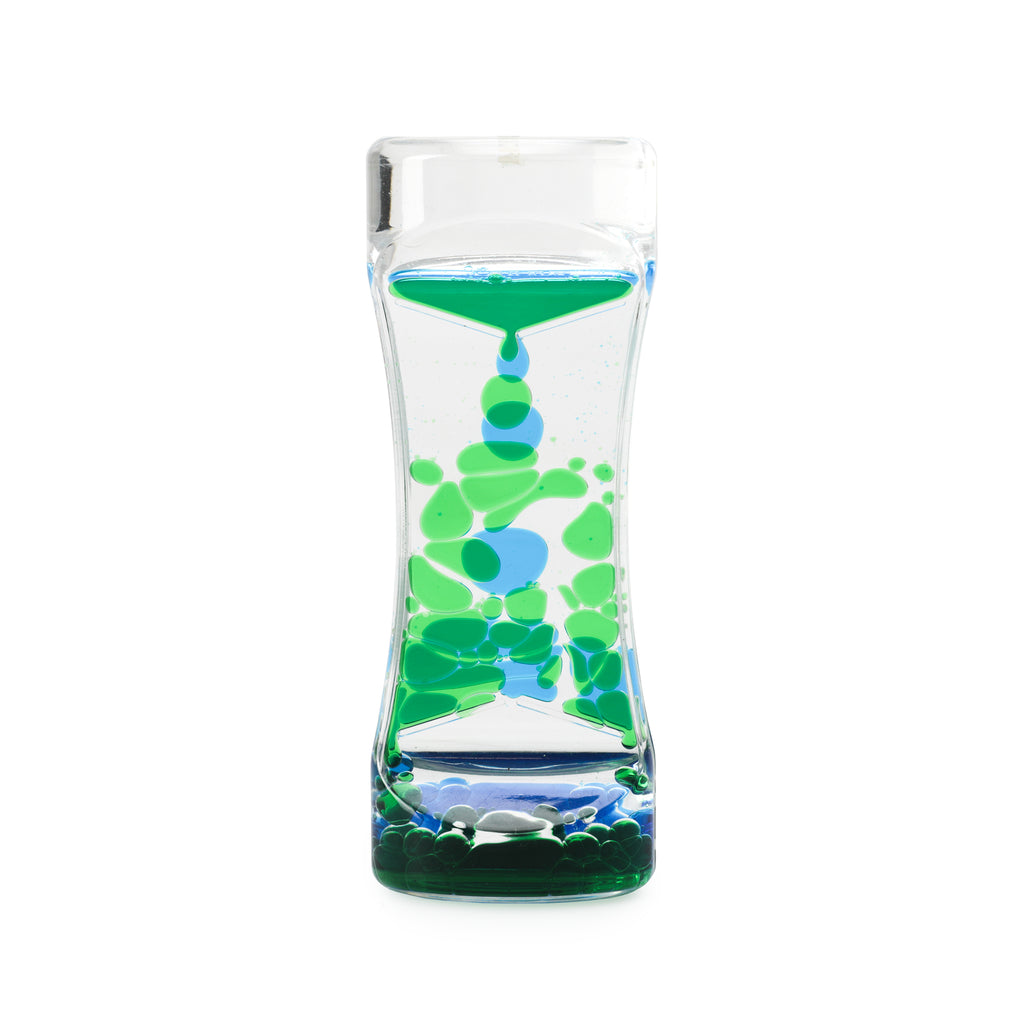 Green & Blue Liquid Motion Bubbler Toy