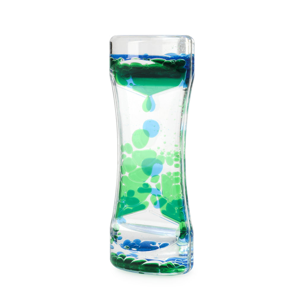 Green & Blue Liquid Motion Bubbler Toy