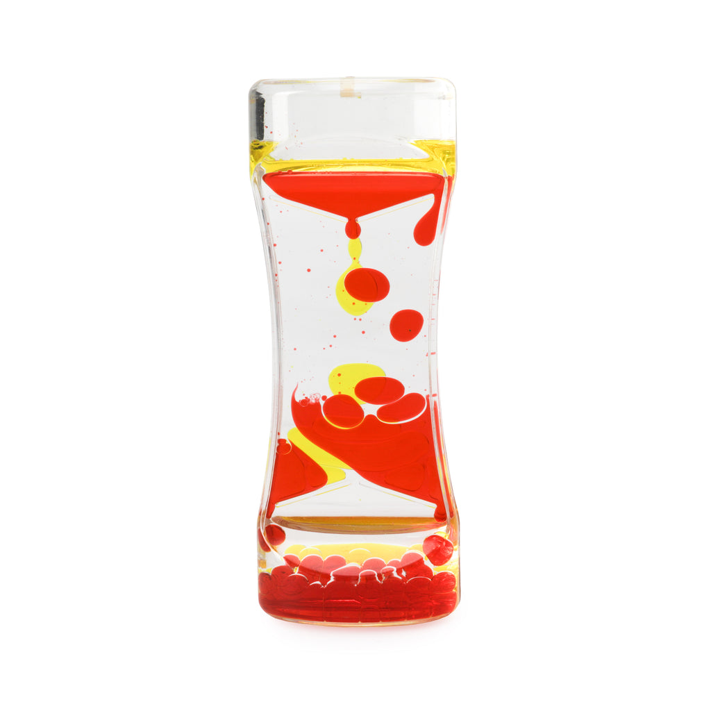 Red & Yellow Liquid Motion Bubbler Toy