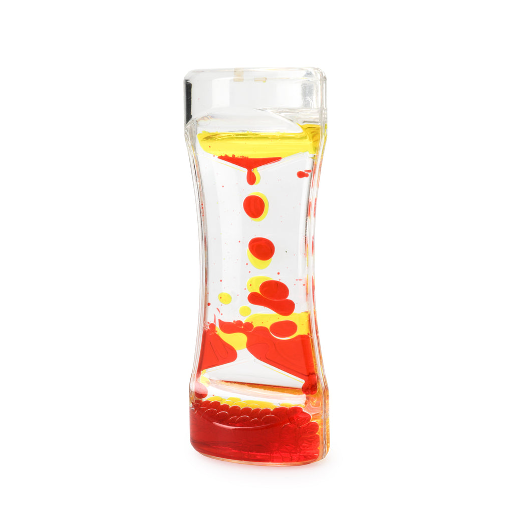 Red & Yellow Liquid Motion Bubbler Toy