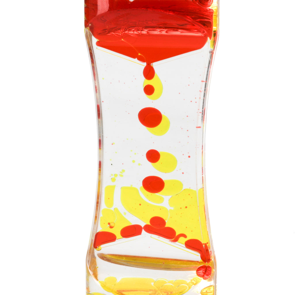 Red & Yellow Liquid Motion Bubbler Toy