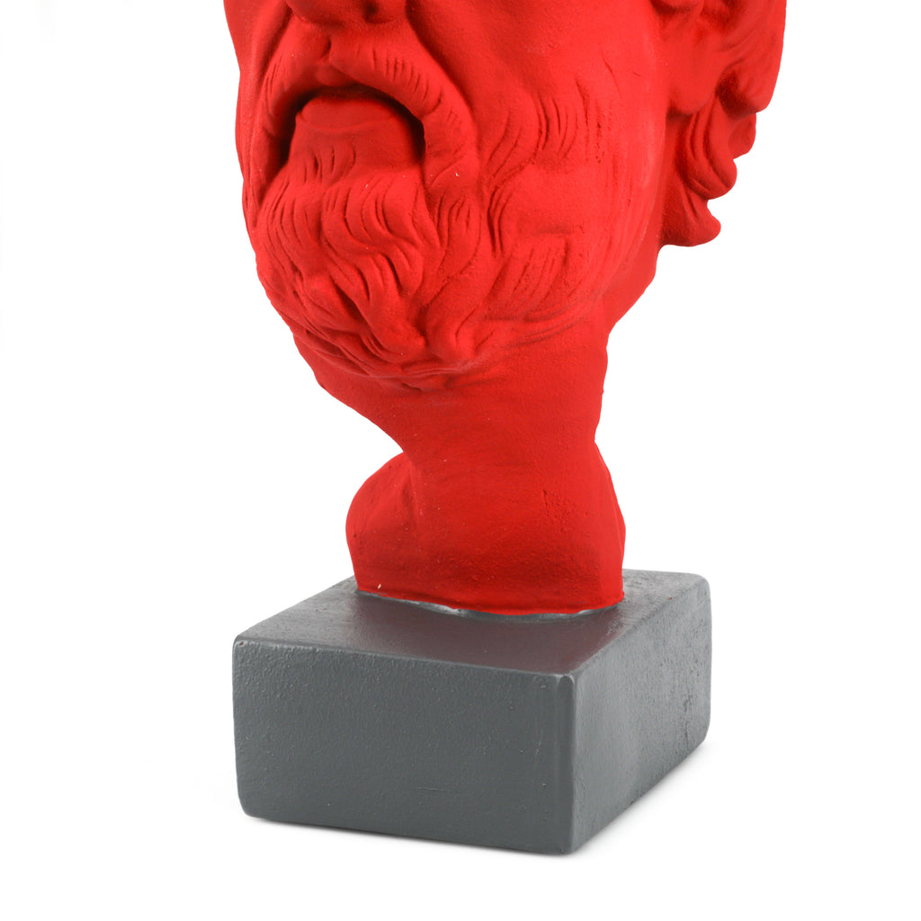 Red Galileo Bust