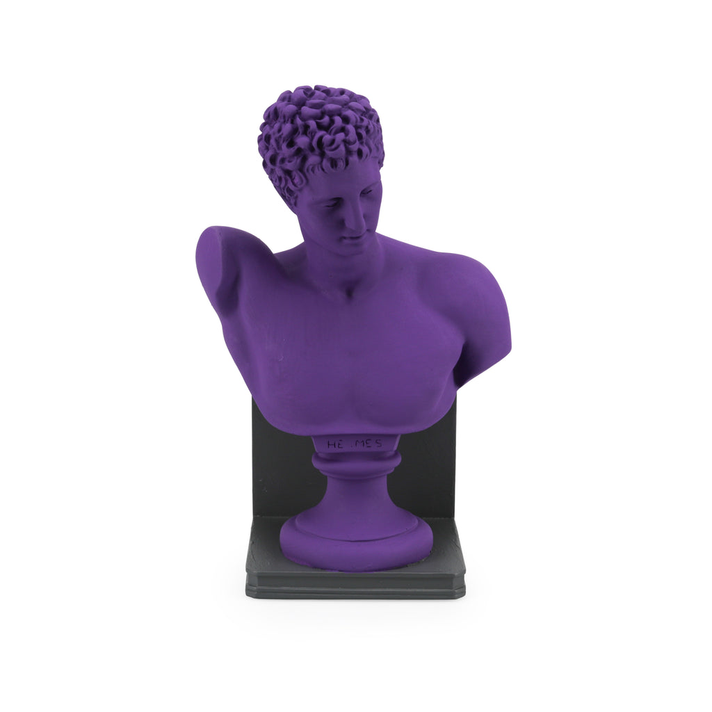 Purple Hermes Bust