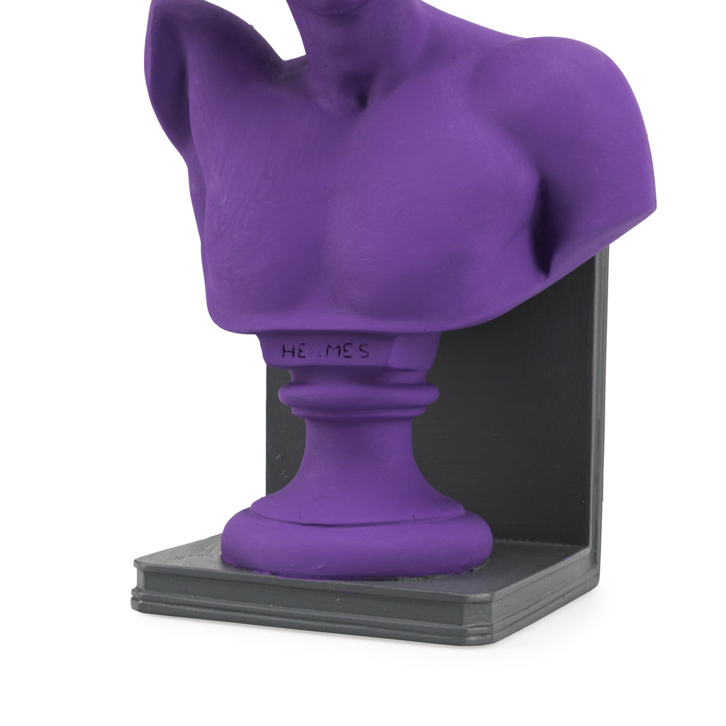 Purple Hermes Bust
