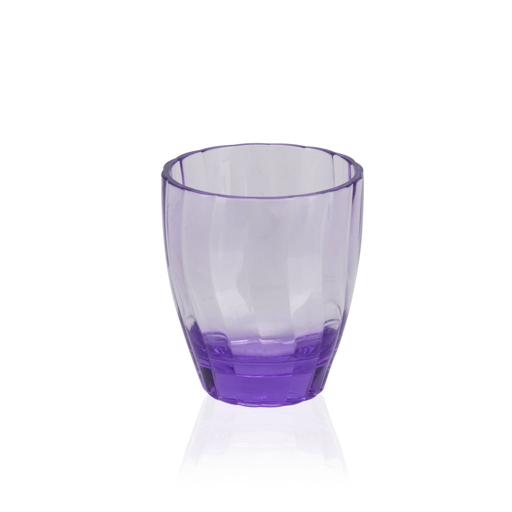 Purple Short Plastic Cup