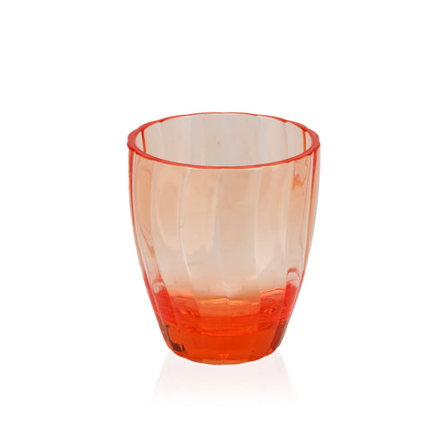 Orange Short Plastic Cup