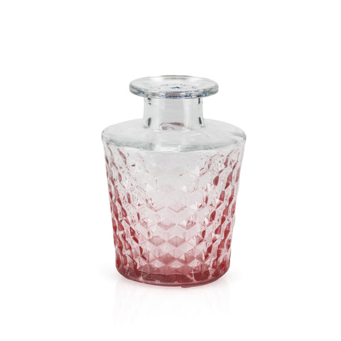 Short Pink Ombre Decanter / Vase #1