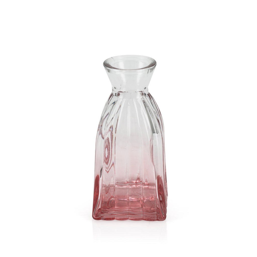 Short Pink Ombre Decanter / Vase #2