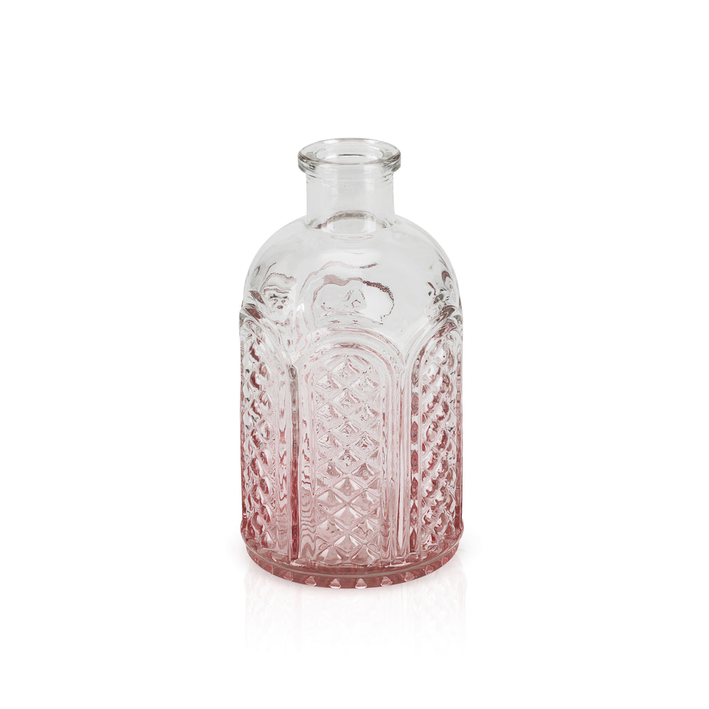 Short Pink Ombre Decanter / Vase #3