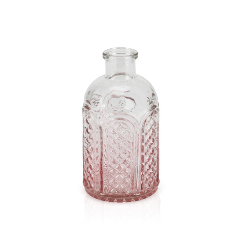 Short Pink Ombre Decanter / Vase #3