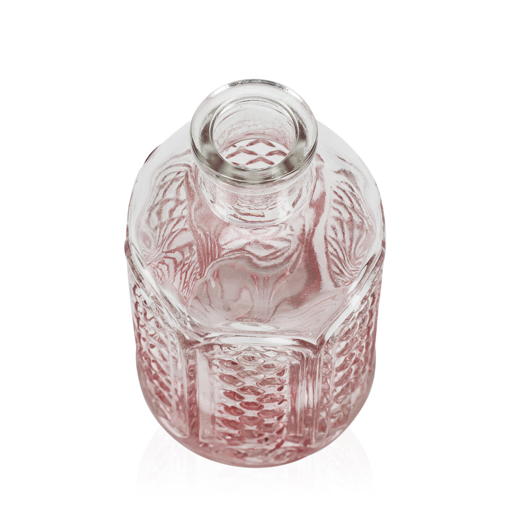 Short Pink Ombre Decanter / Vase #3