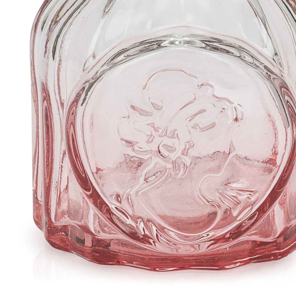 Short Pink Ombre Decanter / Vase #6