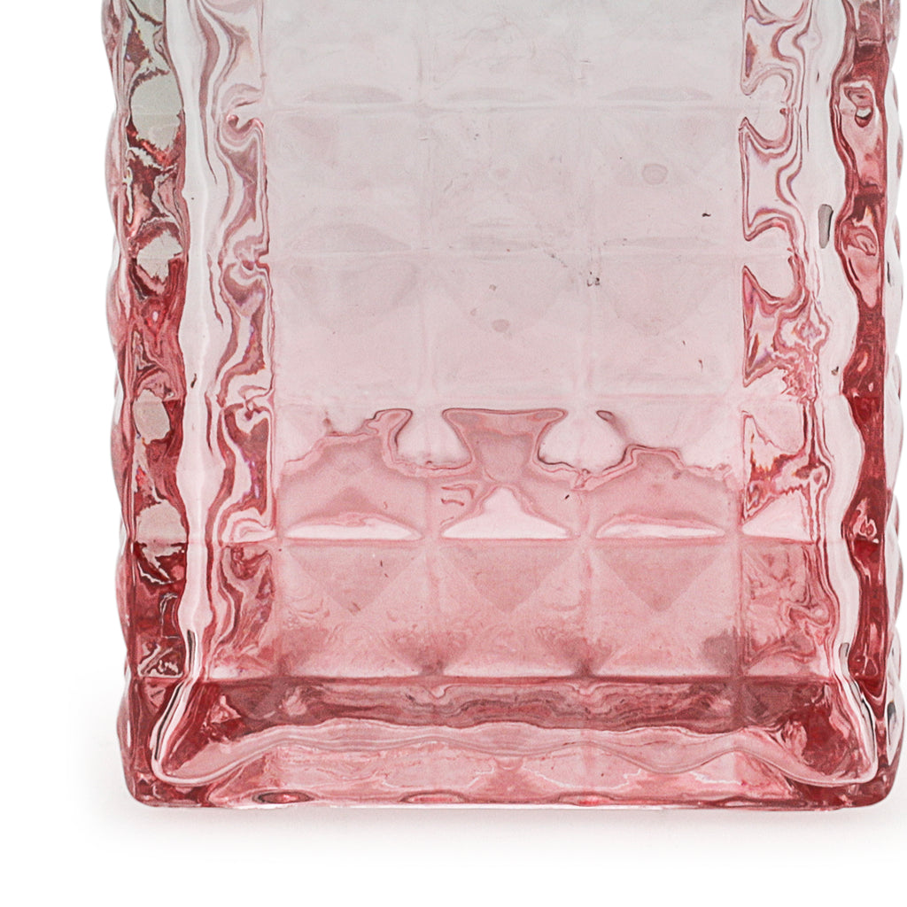 Short Pink Ombre Decanter / Vase #9