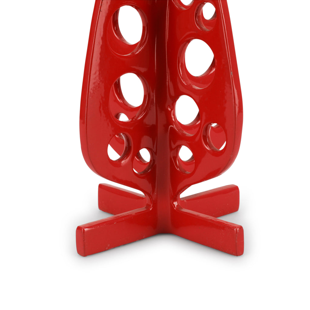 Red Leaf Table Sculpture (A+D)