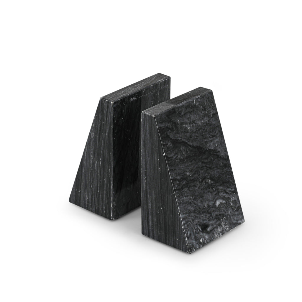 Black Marble Bookends (A+D)