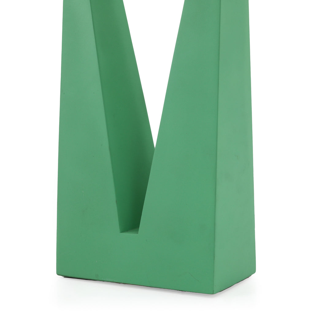 Green Rectangular Modeline Lamp