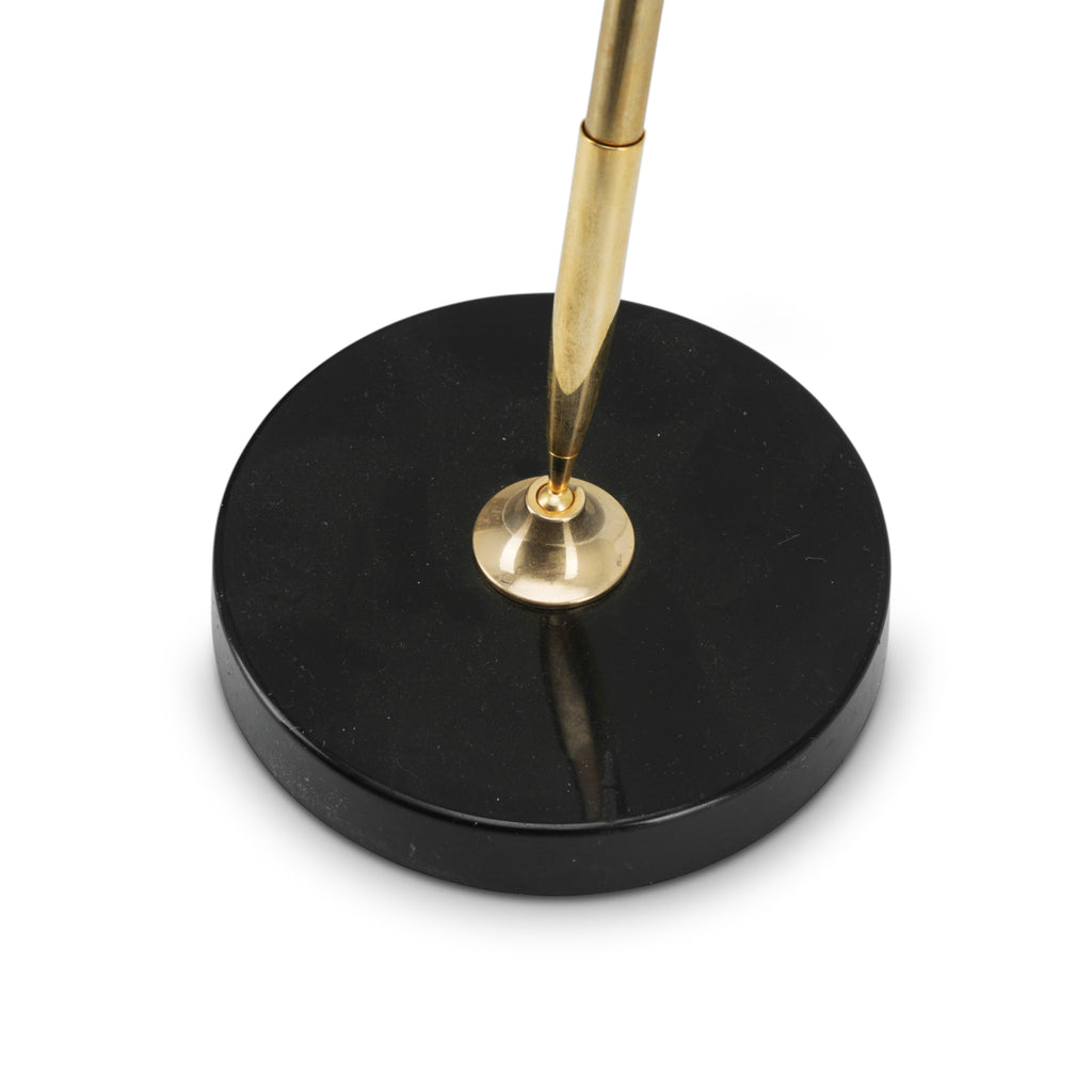 Gold Pen with Round Black Base