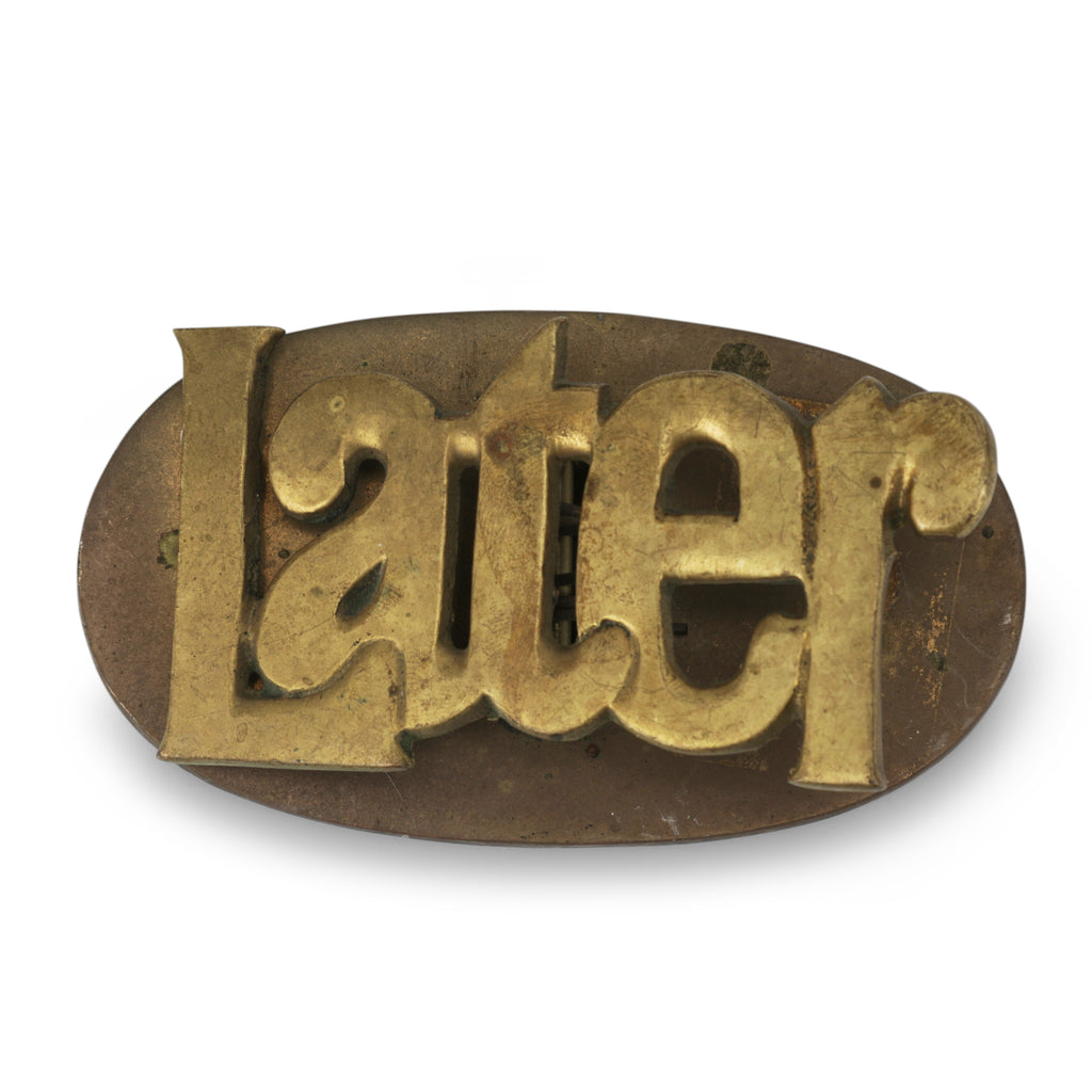 Bronze Later / At Once Clips (Pair)