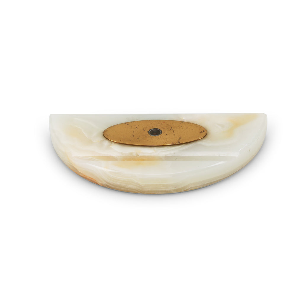 Half Circle Opal Pen Holder
